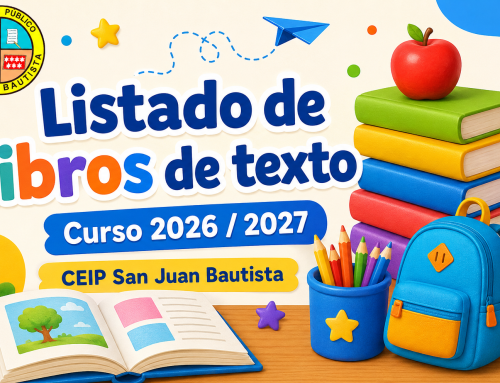 Listado de libros de texto curso 2026-2027